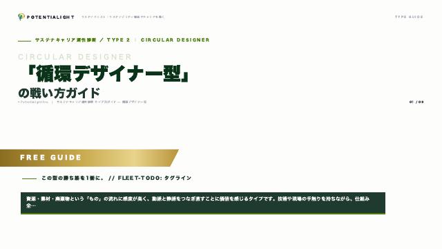 循環デザイナー型の戦い方ガイド 表紙